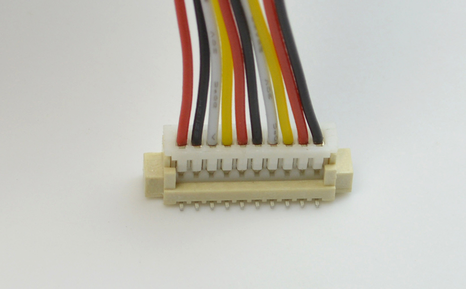 MX1.25MM耐高温立贴PCB插座头 1.25间距5PIN 线对板连接器 接插件