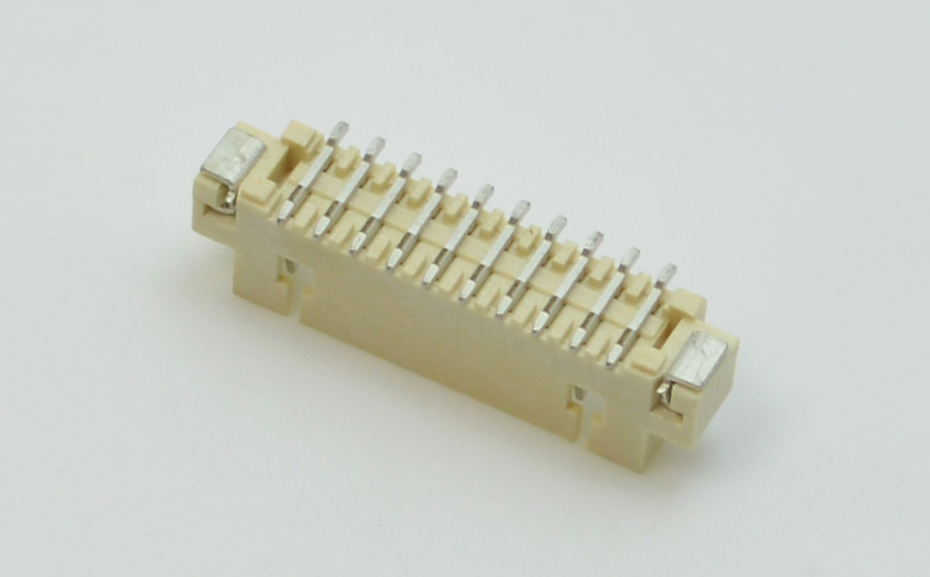 MX1.25MM耐高温立贴PCB插座头 1.25间距9PIN 线对板连接器 接插件