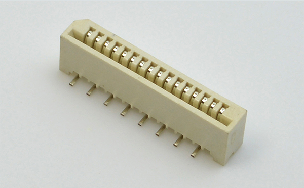 FPC插座 FFC软排线接插件 间距1.0-27P 单面接立贴连接器