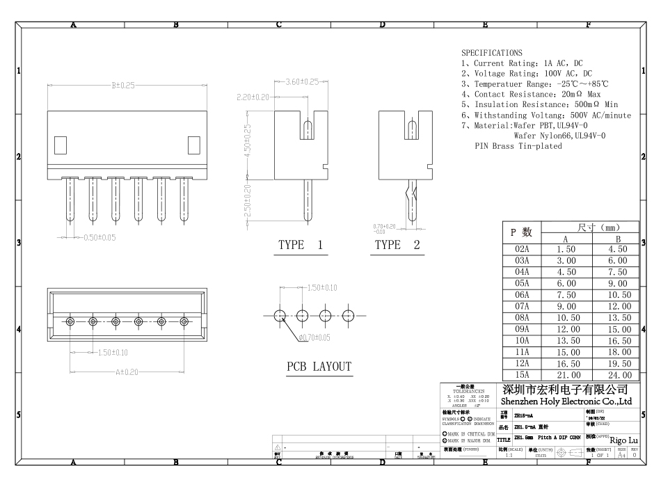 1.25mm间距MX直针高温插座耐针座接插件连接器直插式条形2-12Pin,青青草手机视频