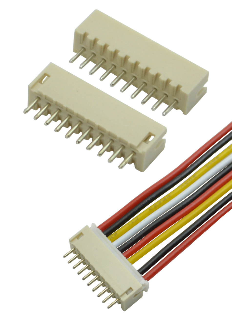 1.25mm间距MX直针高温插座耐针座接插件连接器直插式条形2-12Pin,青青草手机视频