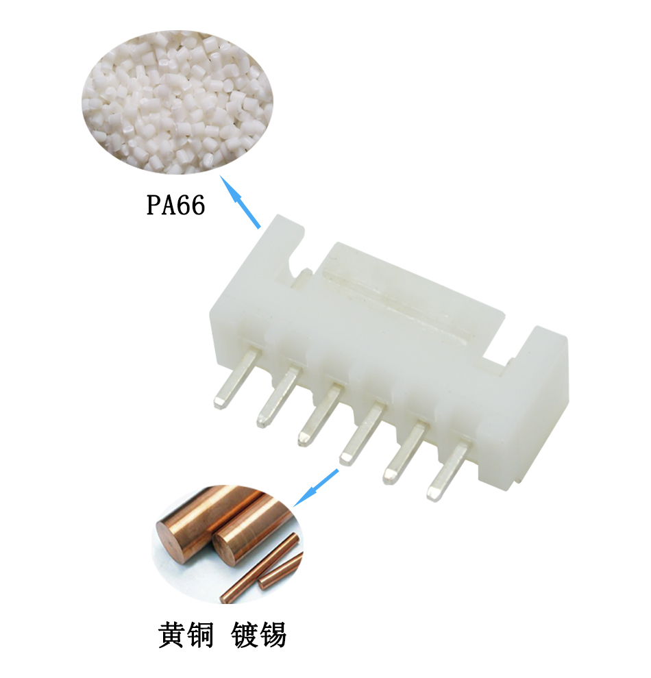 XH针座 直针座 11A 2.54MM间距连接器 180度直针 接插件,青青草手机视频